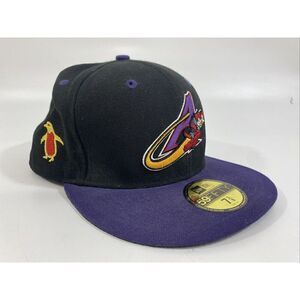 MILB New Era Akron Aeros Fitted Hat Cap 7 3/8 59Fifty ULTRA RARE